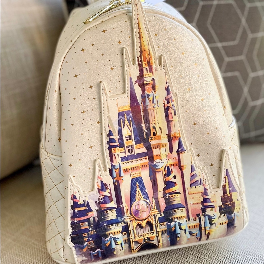 Disney White Castle 50th Anniversary Loungefly